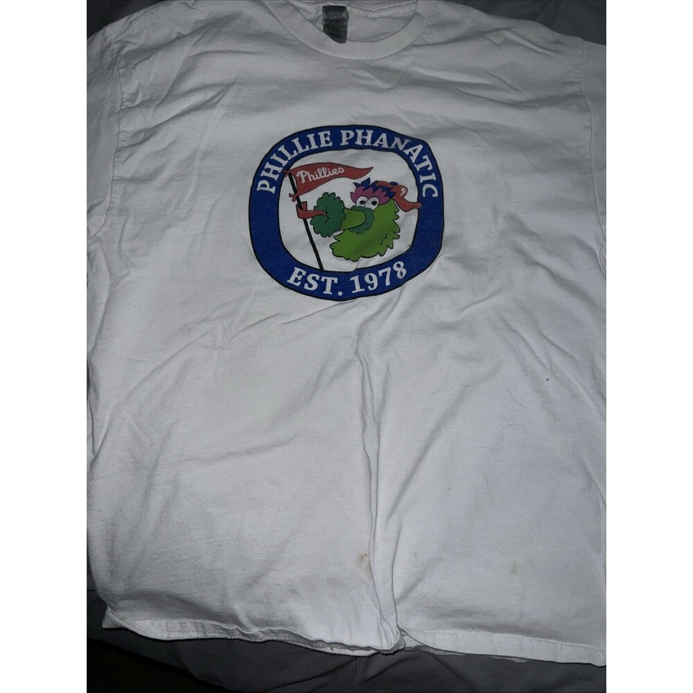 PHILADELPHIA PHILLIES PHILLIE PHANATIC EST. 1978 Size Large